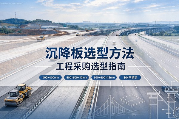 徐汇区沉降板选择方法