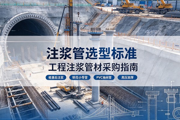 徐汇区注浆管选型标准