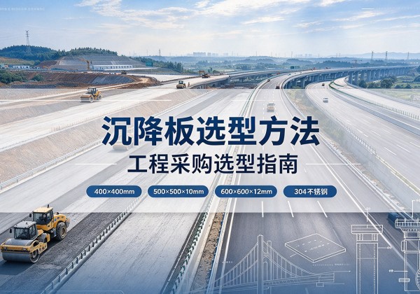 徐汇区沉降板选择方法
